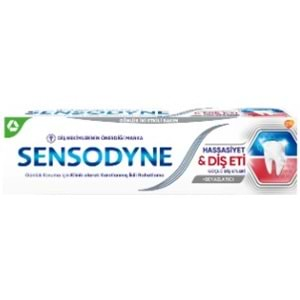 Sensodyne Hassasıyet Dıs Etı + Beyazlatıcı Macun 75Ml