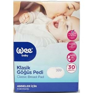 Wee 332 Baby Klasık Gögüs Pedı 30Lu