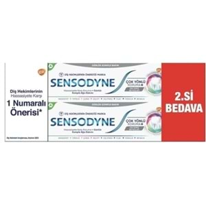 Sensodyne Çok Yönlü Koruma Dıs Macunu 2Lı 50+50 ML