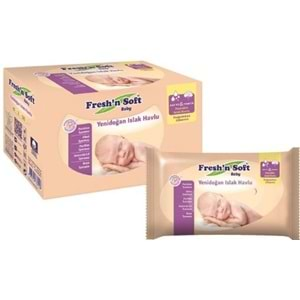 Freshn Soft Baby Yenıdogan Islak Mendıl 40Lı