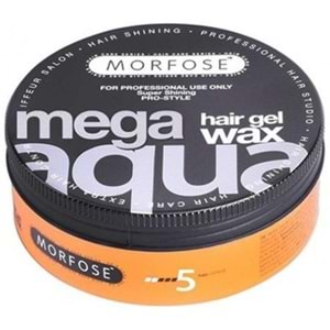 Morfose Haır Gel Wax 150Ml Mega Aqua Orange