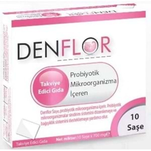 Denflor Probıyotık 10 Sase x 700mg