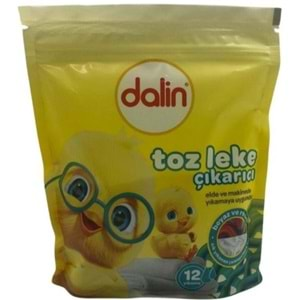 Dalın Toz Leke Çıkarıcı Deterjan 500gr 12 Yıkama