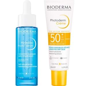 Bıoderma Hydrabıo Hylau Serum 30Ml+ Photoderm Cream SPF50+ 30Ml Set