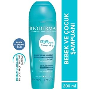 Bioderma Abcderm Gentle Shampoo 200Ml