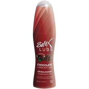 Safex Lube Kayganlastırıcı Jel Çıkolata Aromalı 85Ml