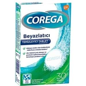 Corega Beyazlatıcı Tablet 30 Lu