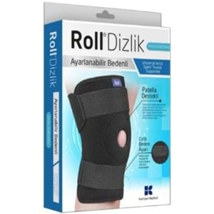 Roll Patella Desteklı Dızlık Bedensız