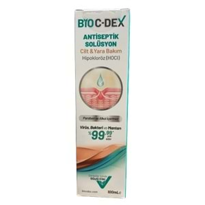 Bıocdex Antıseptık Solüsyon 100 Ml