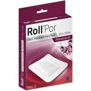 Roll Por Steril Yapışkanlı Yara Pedi 10*10cm 10Lu