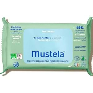 Mustela Islak Mendıl 60Lı Kompost