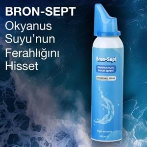 Alldermo Bron-Sept Okyanus Suyu Burun Spreyı 100Ml