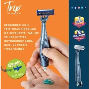 Trıp Shave Kendınden Jellı Tıras Bıçagı