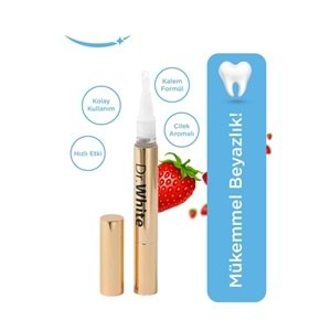 Dr. White Diş Beyazlatma Kalemi Strawberry 2 mL