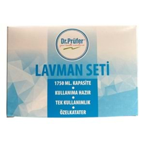 Lavman Setı Dr. Prüfer 1750ml Kapasıte