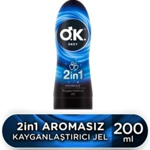 Okey Kayganlaştırıcı Jel Aromasız 200Ml