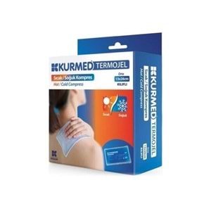 Kurmed Termo Jel Sıcak ve Soğuk Kompres Kılıflı 13x26 cm