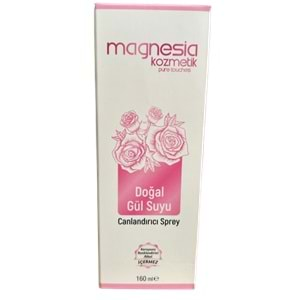 Magnesia Doğal Gül Suyu Canladırıcı Sprey 160Ml