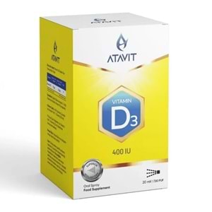 Atavit Vitamin D3 400IU Sprey 20Ml