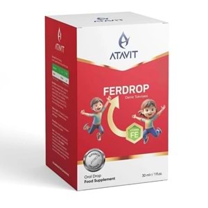 Atavit Ferdrop Demir Takviyesi Damla 30Ml