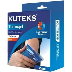 Kuteks Termo Jel Sıcak Soğuk Kompres 13*26cm Orta