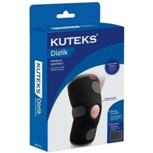 Kuteks Patella Destekli Dizlik Neopren Ayarlanabilir Bedenli