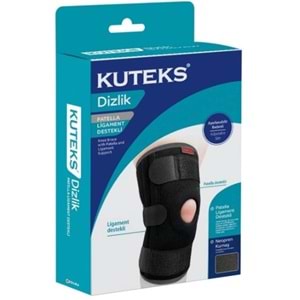 Kuteks Patella Ligament Destekli Dizlik Neopren Ayarlanabilir Bedenli