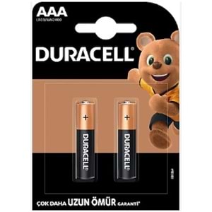 Duracell İnce Pil 2Li