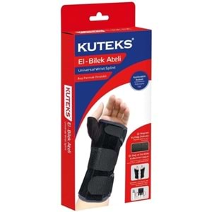 Kuteks El Bilek Ateli Başparmak Destekli Ayarlanabilir Bedenli