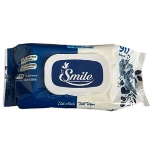 Smile Islak Mendil Bebek Gül 90Lı