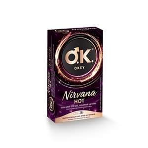 Okey Nirvana Hot Prezervatif 10lu