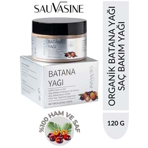 Sauvasine Batana Yağı Ham ve Saf Saç Bakım Yağı 120g