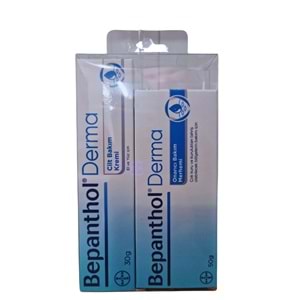 Bepanthol Onarıcı Bakım Merhemi 50 gr & Cilt Bakım Kremi 30 gr