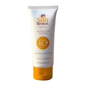 Sun Brown SPF50+ Güneş Koruyucu Yüz Kremi 75 mL
