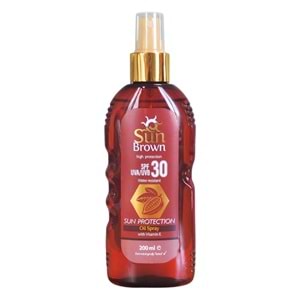 Sun Brown SPF30 Güneş Yağı Spreyi 200 mL