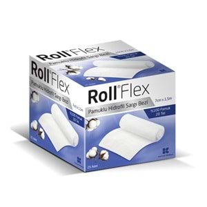 Roll Flex Hidrofil Sargı Bezi 7 cm x 1,5 m