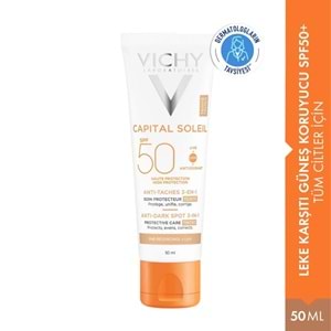 Vichy Capital Soleil Anti Dark Spot 3in1 Tinted Spf50+ Yüz Kremi