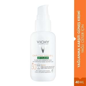 Vichy Capital Soleil UV-Clear Spf50+ Güneş Kremi 40 mL