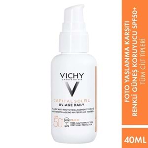 Vichy Capital Soleil UV-Age Daily Tinted Spf50+ Güneş Kremi 40 mL