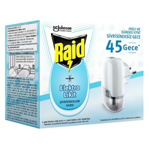 Raid Elektro Likit + Yedek Şişe
