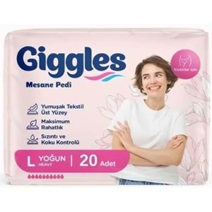 Giggles Mesane Pedi Kadın Large 20Li