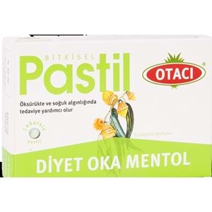 Otacı Diyet Oka Mentol Pastil 16lı