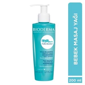 Bioderma ABCDerm Relaxing Oil Masaj Yağı 200 mL