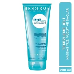Bioderma ABCDerm Foaming Cleanser Tuzsuz Temizleme Jeli 200 mL
