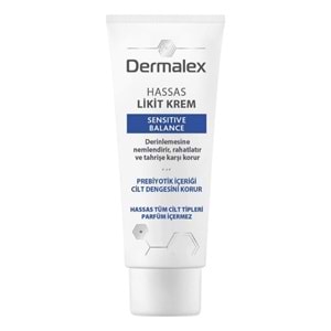 Dermalex Sensitive Nemlendirici Rahatlatıcı Prebiyotik İçerikli Likit Yüz Kremi 50 mL