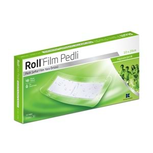 Roll Film Pedli Şeffaf Yara Örtüsü 10x20 cm - Tekli