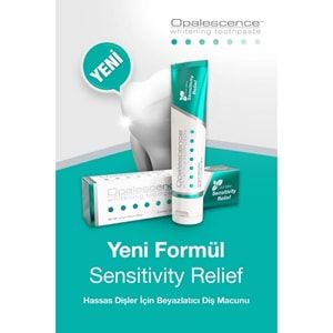 Opalescence Sensitivity Relief Beyazlatıcı Diş Macunu 133 gr 100 ml