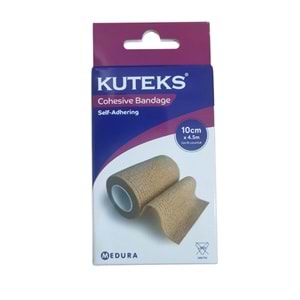 Kuteks Kohezif Kendine Yapışan Bandaj 10 cm x 4,5 m