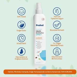 Profed Doğal Sinek, Kene, Bit ve Böcek Kovucu Sprey 75 mL