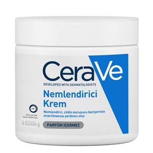 CeraVe Kuru Ciltler için Nemlendirici Yüz ve Vücut Kremi 454 Gr
